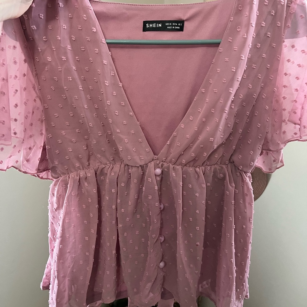 Peplum top